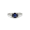 Bague 50 Bague or, diamants, saphir 58 Facettes 240357R