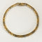 Bracelet Bracelet gourmette trois ors 58 Facettes TOU1817