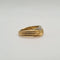 Bague 54 Bague or jaune diamants 58 Facettes