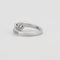 Bague 50.5 Bague or blanc 18 carats diamants 58 Facettes