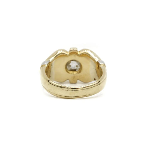 Bague 47 Bague en or jaune 750 sertie d’un diamant taille ancienne 58 Facettes 240048SP