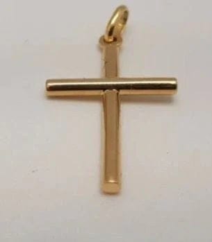 Pendentif Pendentif Croix en Or Jaune 58 Facettes