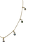 Collier Collier or jaune 18 carats serti de saphirs multi couleurs 58 Facettes