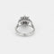 Bague 48 Bague marguerite en platine et diamants 58 Facettes LJ 25- 353