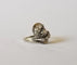 Bague 47 Bague volute sertie de diamants en or blanc 18k 58 Facettes