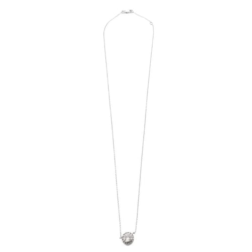 Collier Collier en or blanc Diamants 58 Facettes