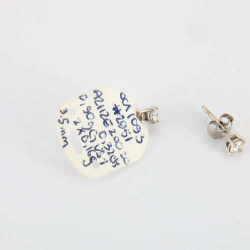 Boucles d'oreilles Boucles d'oreilles en Or blanc & diamants 58 Facettes
