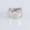 Bague 59 Bague Croisée Diamants 58 Facettes FM97