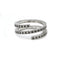 Bague 55 Bagues La Spirale - DINH VAN 58 Facettes 250022R-250023R