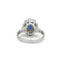 Bague 53 Bague Or blanc Platine Saphir Diamants 58 Facettes 240034R