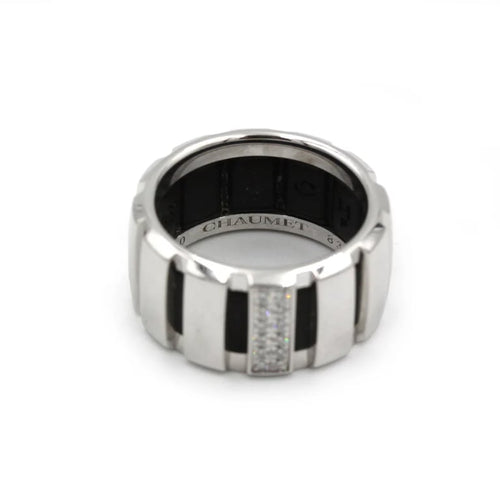 Bague 52 Bague Or blanc & Diamants Class One - CHAUMET 58 Facettes 250418R