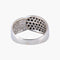Bague 58 Bague Diamants noirs et blancs 58 Facettes