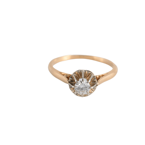Bague 59 Bague Solitaire Diamant 0.40ct 58 Facettes FM88