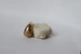 Bague 54 Bague rétro en or jaune 14k et diamants ronds, diamant Trillion 58 Facettes