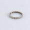 Bague 56 Alliance américaine Diamants 0.50ct 58 Facettes FM68