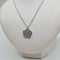 Collier Collier fleur or blanc 18 carats serti de diamants naturels 58 Facettes