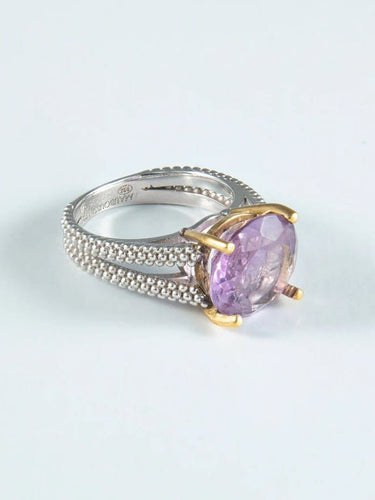 Bague 50 Bague Mauboussin Chanson d'Amour Améthyste 58 Facettes