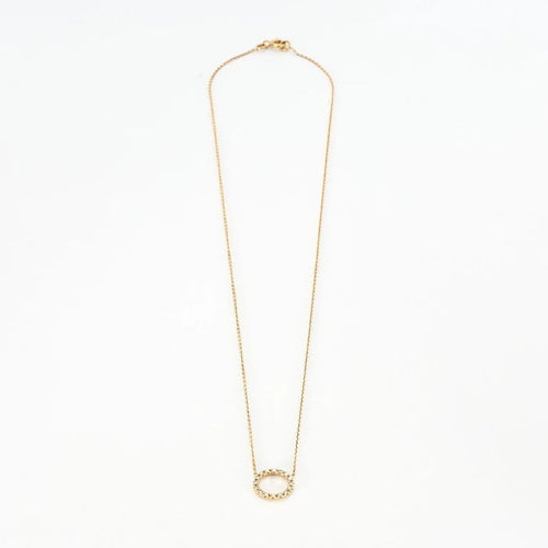 Collier Collier or jaune et diamants 58 Facettes