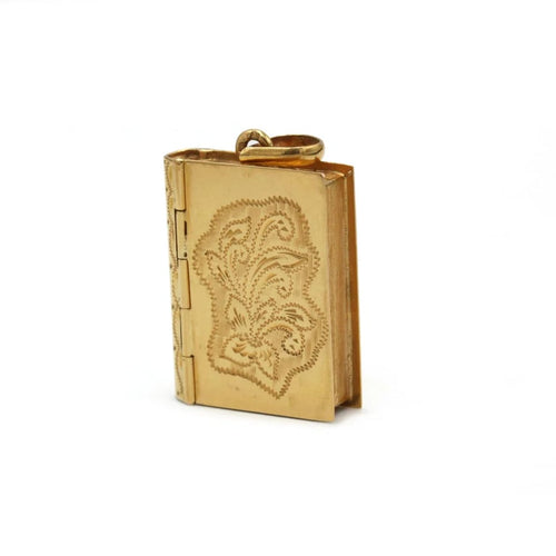 Pendentif Pendentif Livre - Or jaune 58 Facettes 250124R