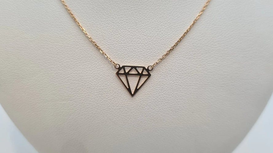 Collier Collier en Or jaune 58 Facettes