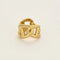 Bague 51 Hermès - Bague Enchaînée en or jaune 58 Facettes MB4
