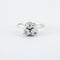 Bague 53 Bague en or blanc & diamants 58 Facettes