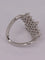 Bague 54 Bague diamant poires or blanc 58 Facettes P530