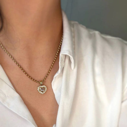 Collier Collier pendentif Happy Diamonds - CHOPARD 58 Facettes 250267R