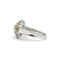 Bague 54 Bague or blanc, diamants 58 Facettes 240024SP