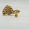 Boucles d'oreilles Boucles d’oreilles or jaune 18 carats en mailles 58 Facettes