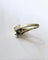 Bague 53 Bague ancienne en or blanc 18k et diamant 0,05 carat 58 Facettes