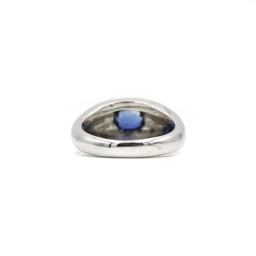Bague 49 Bague Saphir serti clos 58 Facettes 220331R