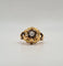 Bague 54 Bague or rose sertie d’un diamant ancien 58 Facettes