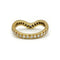 Bague 53 Alliance Or & Diamants - A. A. Mouchet 58 Facettes 250061R