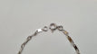 Bracelet Gourmette en Or Blanc 58 Facettes