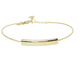 Bracelet Bracelet jonc en or jaune 18 kt 58 Facettes 33635
