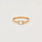 Bague 55 Bague solitaire Or jaune Diamant 58 Facettes