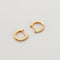 Boucles d'oreilles Boucles d'oreilles or jaune et diamants 58 Facettes