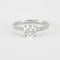 Bague 53 Bague en Or Blanc & diamants 58 Facettes
