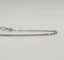 Bracelet Bracelet or blanc serti d'un cercle de diamants 58 Facettes