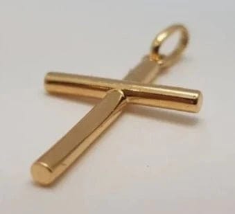 Pendentif Pendentif Croix en Or Jaune 58 Facettes