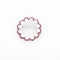 Broche Broche or blanc sertie de perles de culture et saphirs roses 58 Facettes