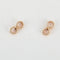 Boucles d'oreilles Boucles d'oreilles en Or rose  & diamants 58 Facettes