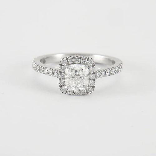 Bague 50 Bague en Or Blanc & diamants 58 Facettes