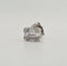 Boucles d'oreilles Boucles d’oreilles or blanc serties de diamants baguettes 58 Facettes