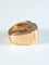 Bague 53 Bague Tank or jaune et Diamant 58 Facettes