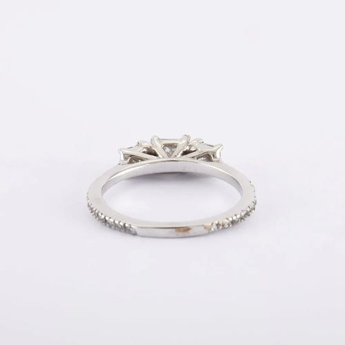 Bague 53 Bague Trilogie Diamants 58 Facettes 220012R