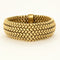 Bracelet Bracelet en or jaune tressée 58 Facettes CRE0537