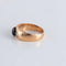 Bague 56 Bague Jonc Saphir cabochon Diamants 58 Facettes FM120