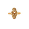 Bague 57 Bague en Or jaune & diamants 58 Facettes